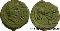 FRANCE Bronze CONTOVTOS (quadrans) SANTONS / CENTRE-OUEST, Incertaines c. 40 AC. (15mm, 1,63g, 6h) -