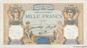 FRANCE 1000 Francs CÉRÈS ET MERCURE type modifié FRANCE 1000 Francs CÉRÈS ET MERCURE type modifié 1937 TTB -