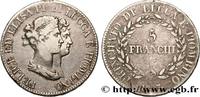 ITALIE - LUCQUES ET PIOMBINO 5 Franchi Elise et Félix Baciocchi ITALIE - LUCQUES ET PIOMBINO Florence 1807 (38mm, 24,73g, 6h) -