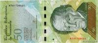 VENEZUELA 50 Bolivares VENEZUELA 50 Bolivares 2015 NEUF -