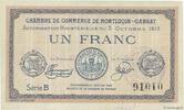 FRANCE régionalisme et divers 1 Franc FRANCE régionalisme et divers 1 Franc 1915 TTB -