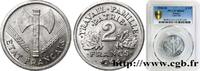 FRANCE 2 francs Francisque ÉTAT FRANÇAIS Beaumont-Le-Roger 1944 (27,02mm, 2,2g, 6h) -