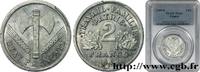 FRANCE 2 francs Francisque ÉTAT FRANÇAIS Beaumont-Le-Roger 1944 (27,02mm, 2,2g, 6h) -