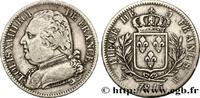 FRANCE 5 francs Louis XVIII, buste habillé LOUIS XVIII Lille 1815 (37mm, 24,90g, 6h) -