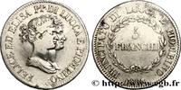 ITALIE - PRINCIPAUTÉ DE LUCQUES ET PIOMBINO - FÉLI 5 Franchi ITALIE - PRINCIPAUTÉ DE LUCQUES ET PIOMBINO - FÉLIX BACCIOCHI et ÉLISA BONAPARTE Florence 1808 (37,50mm, 24,69g, 6h) -
