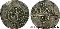 FRANCE Obole CHARLES III LE SIMPLE et monnayage immobilisé à son nom Châlons-en-Champagne s.m. (15mm, 0,65g, 9h) -