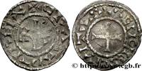 FRANCE Denier CHARLES II LE CHAUVE Sens s.m. (20mm, 1,66g, 7h) -