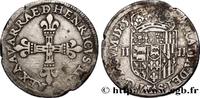 FRANCE Quart d'écu NAVARRE-BÉARN - HENRI III DE NAVARRE, II DE BÉARN Pau 1585 (29,5mm, 9,41g, 6h) -