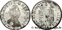 FRANCE Teston NAVARRE-BÉARN - HENRI III DE NAVARRE, II DE BÉARN Pau 1574 (28,5mm, 8,91g, 6h) -