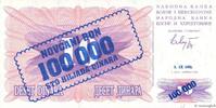 BOSNIE HERZÉGOVINE 100000 Dinara BOSNIE HERZÉGOVINE 100000 Dinara 1993 NEUF -