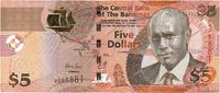 BAHAMAS 5 Dollars BAHAMAS 5 Dollars 2013 NEUF -