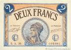 FRANCE régionalisme et divers 2 Francs FRANCE régionalisme et divers 2 Francs 1920 TTB+ -
