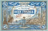FRANCE régionalisme et divers 2 Francs Annulé FRANCE régionalisme et divers 2 Francs Annulé 1920 NEUF -
