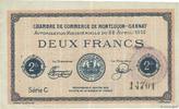 FRANCE régionalisme et divers 2 Francs FRANCE régionalisme et divers 2 Francs 1916 TTB -