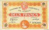 FRANCE régionalisme et divers 2 Francs FRANCE régionalisme et divers 2 Francs 1918 TTB -