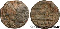 LA RÉPUBLIQUE (280 avant J.C. à 27 avant J.C.) Triens frappé RÉPUBLIQUE ROMAINE - ANONYMES Rome 157-155 AC. (21mm, 4,91g, 1h) -