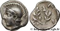 Classique 1 (480 à 400 avant J.C.) Hemiobole ÉOLIDE - ELAIA Elaia, Éolide c. 400 AC. (9,5mm, 0,37g, 6h) -