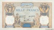 FRANCE 1000 Francs CÉRÈS ET MERCURE type modifié FRANCE 1000 Francs CÉRÈS ET MERCURE type modifié 1940 SUP -