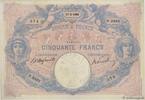 FRANCE 50 Francs BLEU ET ROSE FRANCE 50 Francs BLEU ET ROSE 1906 TTB -