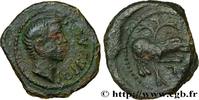 FRANCE Bronze CONTOVTOS (quadrans) SANTONS / CENTRE-OUEST, Incertaines c. 40 AC. (14,5mm, 1,69g, 12h) -