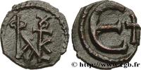 L'EMPIRE D'ANASTASE À MAURICE TIBÈRE (491-602) Pentanummium JUSTIN II Constantinople 567-578 (14mm, 1,39g, 6h) -