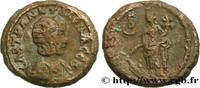 L'ANARCHIE MILITAIRE(235 après J.C. à 284 après J. Tétradrachme GORDIEN III et TRANQUILLINE Alexandrie, Égypte 242-243 (21mm, 12,02g, 12h) -