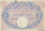 FRANCE 50 Francs BLEU ET ROSE FRANCE 50 Francs BLEU ET ROSE 1913 TTB -