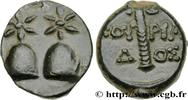 Hellénistique 2 (188 à 30 avant J.C.) Unité COLCHIDE - DIOSCURIAS Dioscuras, Colchide c. 105-90 AC. (18mm, 4,46g, 12h) -