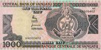 VANUATU 1000 Vatu Petit numéro VANUATU 1000 Vatu Petit numéro 1982 pr.NEUF -