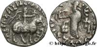 LES TERRITOIRES PÉRIPHÉRIQUES (ARABO-BYZANTINES, C Drachme bilingue SCYTHIE - ROYAUME INDO-SCYTHE - AZÈS c. 55-35 AC (13,5mm, 2,21g, 4h) -