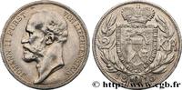 LIECHTENSTEIN 2 Kronen prince Jean II LIECHTENSTEIN Berne 1915 (27mm, 9,95g, 12h) -