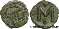 LA DYNASTIE ISAURIENNE (717-867) Follis MICHEL II et THÉOPHILE Constantinople 821-829 (20mm, 3,34g, 6h) -