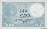 FRANCE 10 Francs MINERVE modifié FRANCE 10 Francs MINERVE modifié 1942 SUP -