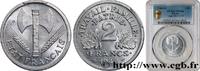 FRANCE 2 francs Francisque ÉTAT FRANÇAIS Beaumont-Le-Roger 1944 (27,02mm, 2,2g, 6h) -