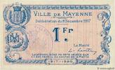 FRANCE régionalisme et divers 1 Franc FRANCE régionalisme et divers 1 Franc 1917 NEUF -