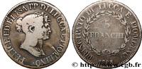 ITALIE - LUCQUES ET PIOMBINO 5 Franchi Elise et Félix Baciocchi ITALIE - LUCQUES ET PIOMBINO Florence 1808 (37mm, 24,78g, 6h) -