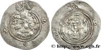 Post-hellénistique 2 (227 à 650 après J.C.) Drachme SASSANIDES - ROYAUME SASSANIDE - CHOSROÈS II Atelier incertain c. 590-600 (32mm, 4,15g, 3h) -