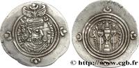 Post-hellénistique 2 (227 à 650 après J.C.) Drachme SASSANIDES - ROYAUME SASSANIDE - CHOSROÈS II Darabgird (DA) 624-625 (31,5mm, 4,12g, 3h) -