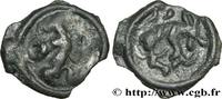 FRANCE Potin au guerrier courant et “à l’élan” RÈMES (Région de Reims) Reims (51) c. 90-50 AC. (20mm, 4,03g, 12h) -