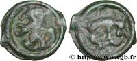 FRANCE Potin au guerrier courant et “à l’élan” RÈMES (Région de Reims) Reims (51) c. 90-50 AC. (19,5mm, 4,32g, 12h) -