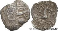 FRANCE Denier d'argent scyphate dit “à l'hippocampe”, fra AMBIENS (Région d'Amiens) Amiens (80) c. 60-50 AC. (12mm, 0,59g, 3h) -