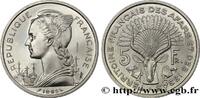 DJIBOUTI - Territoire français des AFARS et des IS Essai de 5 Francs DJIBOUTI - Territoire français des AFARS et des ISSAS Paris 1968 (31,02mm, 3,84g, 6h) -