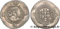 Post-hellénistique 2 (227 à 650 après J.C.) Drachme SASSANIDES - ROYAUME SASSANIDE - CHOSROÈS II Ctésiphon (BBA) c. 590-628 (33mm, 4,11g, 7h) -