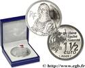 FRANCE Belle Épreuve 1 Euro 1/2 500e ANNIVERSAIRE DE MONA FRANCE Pessac - Monnaie de Paris 2003 (37mm, 22,2g, 12h) -