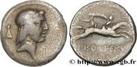 LA RÉPUBLIQUE (280 avant J.C. à 27 avant J.C.) Denier CALPURNIA Rome 67 AC. (16,5mm, 3,60g, 6h) -