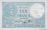 FRANCE 10 Francs MINERVE modifié FRANCE 10 Francs MINERVE modifié 1941 SPL -
