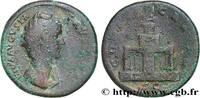 LES ANTONINS (96 après J.C. à 192 après J.C.) Sesterce FAUSTINE MÈRE Rome 141 (32mm, 23,38g, 12h) -
