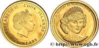 ÎLES COOK 5 Dollar Proof Princesse Diana ÎLES COOK 2017 (10mm, 0,5g, 12h) -