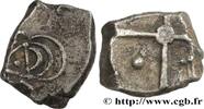 FRANCE Drachme “à la tête triangulaire”, S. 118 ? CADURQUES (région de Cahors) IIe-Ier siècle av. J.-C (10,5mm, 2,54g, 12h) -