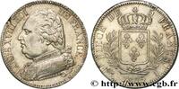 FRANCE 5 francs Louis XVIII, buste habillé LOUIS XVIII Limoges 1815 (37mm, 24,97g, 6h) -